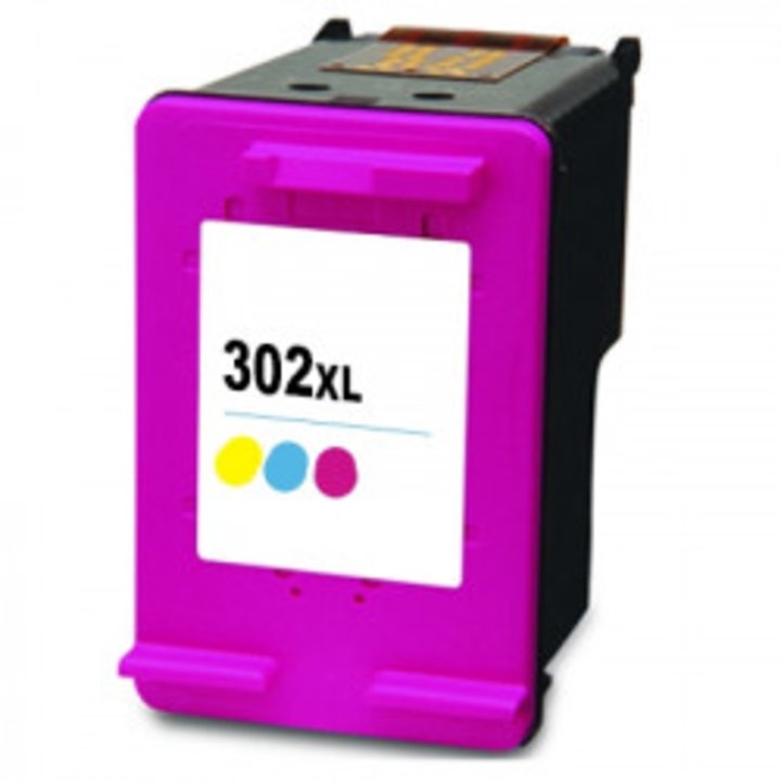 Tinteiro Compat�vel HP 302 XL Cor